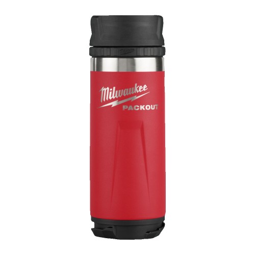 Термочашка PACKOUT MILWAUKEE Sip Lid, 532мл, червона