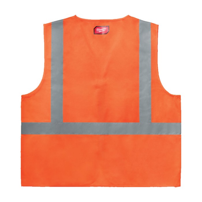 Жилет сигнальний Hi-Viz MILWAUKEE помаранчевий, розмір 4XL/5XL Жилет сигнальний Hi-Viz MILWAUKEE помаранчевий, розмір 4XL/5XL