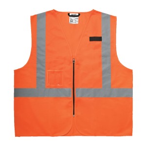 Жилет сигнальний Hi-Viz MILWAUKEE помаранчевий, розмір 4XL/5XL