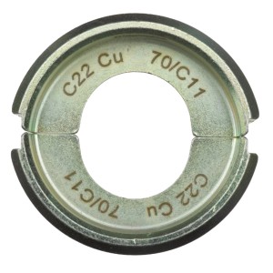 Матриця обтискна для кабелів та конекторів MILWAUKEE, C22 Cu70/C11