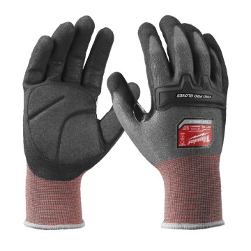 Рукавиці антивібраційні AVS MILWAUKEE, з опором порізам 4/D рівня, 11/XXL