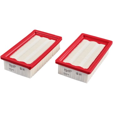 Фільтр-картридж (сухий) MILWAUKEE, HEPA H13 (для M18 ONEF2VC34M) (2шт)