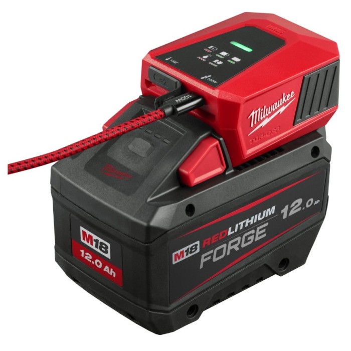 Зарядний пристрій / пауербанк MILWAUKEE M18TC-0 Зарядний пристрій / пауербанк MILWAUKEE M18TC-0