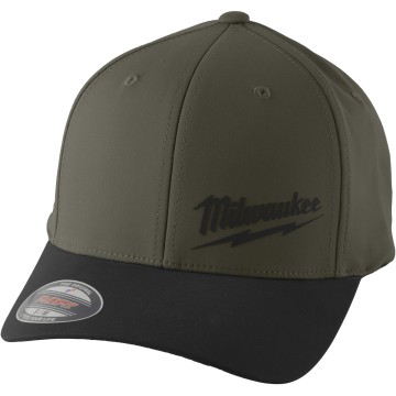 Бейсболка MILWAUKEE, PERFORMANCE BCP GN LXL, дихаюча, зелена, розмір L/XL