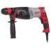 Перфоратор SDS-PLUS MILWAUKEE, PH 28, 820Вт, 3,4Дж (3 режими) (бічна рукоять, обмежувач глибини, кейс)