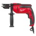 Дриль з ударом MILWAUKEE, PD-705, 705Вт (15Нм) (бічна рукоять, обмежувач глибини, картонне пакування)