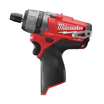 Шурупокрут акумуляторний безщітковий 1/4'' HEX MILWAUKEE, M12 CD-0, 37Нм (каркас, кліпса для ременя, картонне пакування)