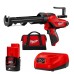 Пістолет для герметиків акумуляторний MILWAUKEE, M12 PCG/310C-201B, 310мл (зарядний пристрій С12 С, 1 акумулятор М12 В2 2Аг, пла