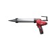 Пістолет для герметиків акумуляторний MILWAUKEE, M12 PCG/400A-201B, 400мл (зарядний пристрій, 1 акумулятор М12 В2 2Ач, алюмінієв