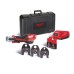 Обтискач гідравлічний акумуляторний для труб MILWAUKEE M12 HPT-202C U-SET (зарядний пристрій С12 С, 2 акумулятори М12 В2 2Аг, ак