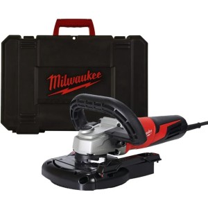 Шліфмашина кутова для шліфування бетону MILWAUKEE, AGV 15-125 XC DEG-SET, 1550Вт, діаметр 125мм (з системою пиловидалення)