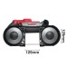 Пила стрічкова акумуляторна MILWAUKEE, M18 CBS125-502C (зарядний пристрій М12-18 FC, 2 акумулятори М18 В5 5Аг, кейс)