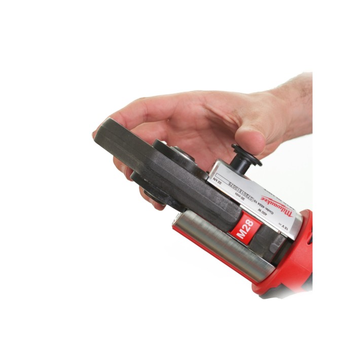 Обтискач гідравлічний акумуляторний для труб MILWAUKEE, M18 BLHPT-202C TH-SET (зарядний пристрій М12-18 С, 2 акумулятори М18 В2 Обтискач гідравлічний акумуляторний для труб MILWAUKEE, M18 BLHPT-202C TH-SET (зарядний пристрій М12-18 С, 2 акумулятори М18 В2