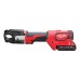 Обтискач гідравлійчний акумуляторний для кабелів MILWAUKEE, M18 HCCT-201C, 53кН (зарядний.пристрій M12-18 FC, 1 акумумулятор М18