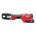 Обтискач гідравлійчний акумуляторний для кабелів MILWAUKEE, M18 HCCT-201C, 53кН (зарядний.пристрій M12-18 FC, 1 акумумулятор М18