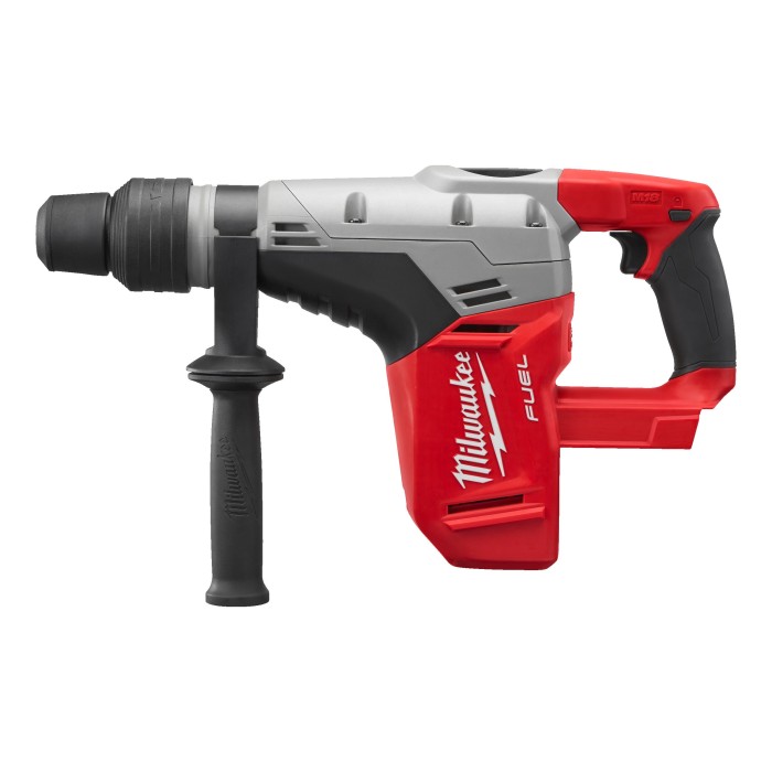 Перфоратор акумуляторний безщітковий SDS-MAX MILWAUKEE, M18 CHM-0, 6Дж (каркас, бічна рукоять, обмежувач глибини, кейс) Перфоратор акумуляторний безщітковий SDS-MAX MILWAUKEE, M18 CHM-0, 6Дж (каркас, бічна рукоять, обмежувач глибини, кейс)