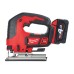 Лобзик акумуляторний MILWAUKEE, M18 BJS-402С (зарядний пристрій М12-18 С, 2 акумулятори М18 В4 4Аг, аксесуари, кейс)