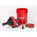 Машина прочистна акумуляторна MILWAUKEE, M12 BDC6-0C, трос 6м, (каркас, відро)