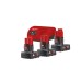 Енергокомплект Li-Ion MILWAUKEE, M12 NRG-603 (зарядний пристрій С12 С, 3 акумулятори М12 В6 6Аг, картонне пакування)