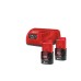 Енергокомплект Li-Ion MILWAUKEE, M12 NRG-202 (зарядний пристрій С12, 2 акумулятори В2 2Аг, картонне пакуванння)