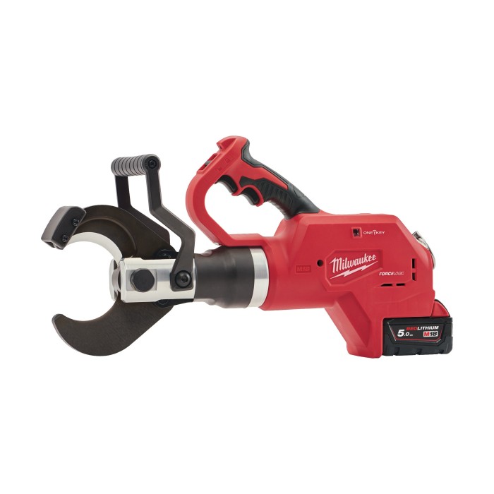 Кабелеріз гідравлічний підземний акумуляторний MILWAUKEE, M18 HCC75-502C (зарядний пристрій M12-18 FC, 2 акумулятори М18 В5 5Аг, Кабелеріз гідравлічний підземний акумуляторний MILWAUKEE, M18 HCC75-502C (зарядний пристрій M12-18 FC, 2 акумулятори М18 В5 5Аг,