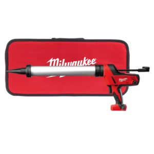 Пістолет для герметиків акумуляторний MILWAUKEE, C18PCG/600A-0B, 600мл (каркас, алюмінієва туба, сумка)
