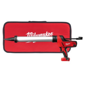 Пістолет для герметиків акумуляторний MILWAUKEE, C18PCG/600A-0B, 600мл (каркас, алюмінієва туба, сумка)