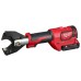 Кабелеріз гідравлічний акумуляторний MILWAUKEE, M18 ONEHCC-201C FSW (зарядний пристрій М12-18 С, 1 акумулятор М18 В2 2Аг, кліщі