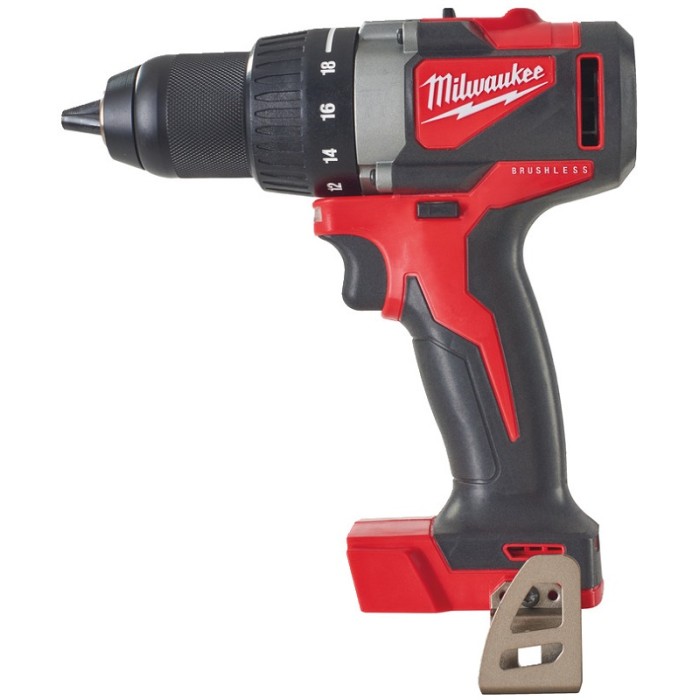 Дриль-шуруповерт акумуляторний безщітковий MILWAUKEE, M18 BLDD2-0X, 82Нм (каркас, кліпса на ремень, HDкейс) Дриль-шуруповерт акумуляторний безщітковий MILWAUKEE, M18 BLDD2-0X, 82Нм (каркас, кліпса на ремень, HDкейс)