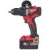 Дриль-шуруповерт акумуляторний безщітковий MILWAUKEE, M18 BLDD2-502X, 82Нм (зарядний пристрій М12-18 FС, 2 акумулятори М18 В5 5А