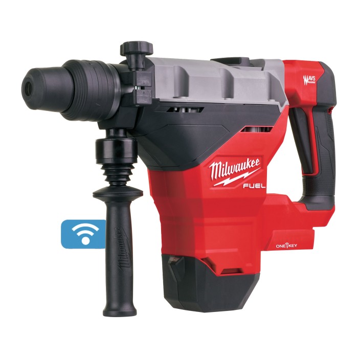 Перфоратор акумуляторний безщітковий SDS-MAX MILWAUKEE, M18 FHM-0C, 11Дж (кейс, каркас) Перфоратор акумуляторний безщітковий SDS-MAX MILWAUKEE, M18 FHM-0C, 11Дж (кейс, каркас)