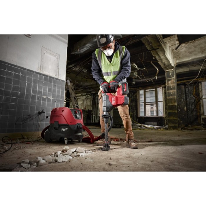 Перфоратор акумуляторний безщітковий SDS-MAX MILWAUKEE, M18 FHM-0C, 11Дж (кейс, каркас) Перфоратор акумуляторний безщітковий SDS-MAX MILWAUKEE, M18 FHM-0C, 11Дж (кейс, каркас)