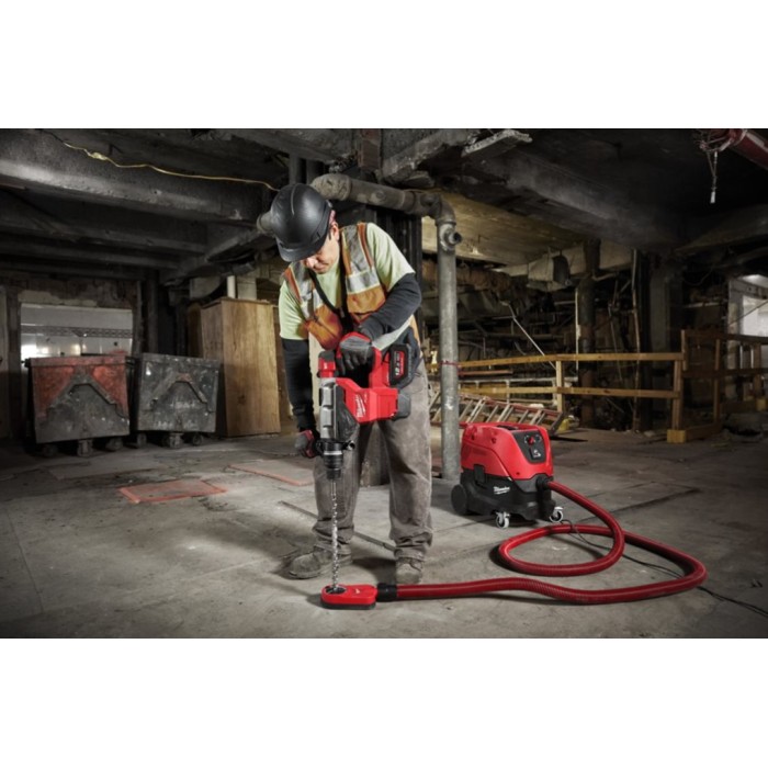 Перфоратор акумуляторний безщітковий SDS-MAX MILWAUKEE, M18 FHM-0C, 11Дж (кейс, каркас) Перфоратор акумуляторний безщітковий SDS-MAX MILWAUKEE, M18 FHM-0C, 11Дж (кейс, каркас)