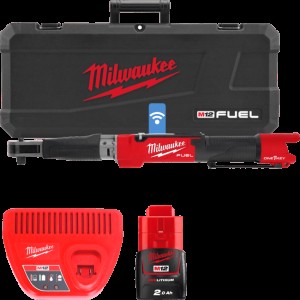 Ключ динамометричний електронний 3/8'' MILWAUKEE, M12 ONEFTR38-201C (13,6-135,6Нм) (зарядний пристрій С12, 2 акумулятори М12 В2
