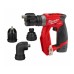Дриль-шуруповерт акумуляторний безщітковий MILWAUKEE, M12 FDDXKIT-202X, 34Нм (зарядний пристрій С12 С, 2 акумулятор М12 В2 2Аг,