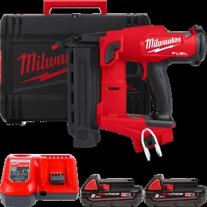 Пістолет цвяхозабивний акумуляторний безщітковий MILWAUKEE, M18 FN18GS-202X (зарядний пристрій M12-18 FC, 2 акумулятори М18 В2 2