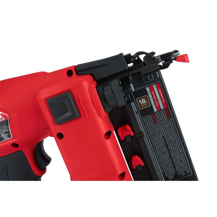 Пістолет цвяхозабивний акумуляторний безщітковий MILWAUKEE, M18 FN18GS-202X (зарядний пристрій M12-18 FC, 2 акумулятори М18 В2 2 Пістолет цвяхозабивний акумуляторний безщітковий MILWAUKEE, M18 FN18GS-202X (зарядний пристрій M12-18 FC, 2 акумулятори М18 В2 2