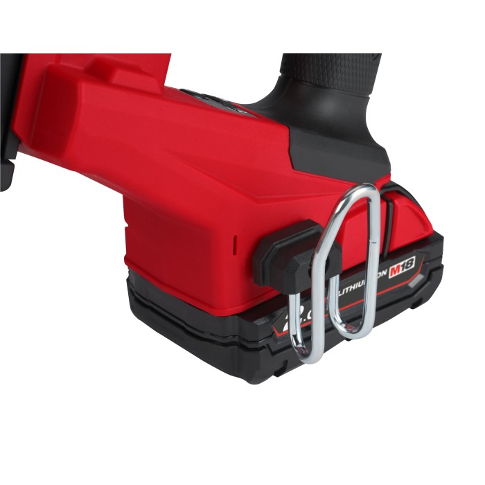 Пістолет цвяхозабивний акумуляторний безщітковий MILWAUKEE, M18 FN18GS-202X (зарядний пристрій M12-18 FC, 2 акумулятори М18 В2 2 Пістолет цвяхозабивний акумуляторний безщітковий MILWAUKEE, M18 FN18GS-202X (зарядний пристрій M12-18 FC, 2 акумулятори М18 В2 2