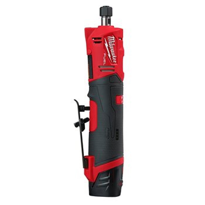 Шліфмашина пряма цангова акумуляторна безщіткова MILWAUKEE, M12 FDGS-422B (зарядний пристрій С12 С, 1 акумулятор М12 В2 2Аг, 1 а Шліфмашина пряма цангова акумуляторна безщіткова MILWAUKEE, M12 FDGS-422B (зарядний пристрій С12 С, 1 акумулятор М12 В2 2Аг, 1 а