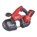 Пила стрічкова акумуляторна MILWAUKEE, M18 FBS85-202C (зарядний пристрій M12-18 FC, 2 акумулятори М18 В2 2Аг, аксесуари, кейс)