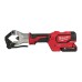 Обтискач гідравлічний акумуляторний для кабелів MILWAUKEE, M18 HDCT-202C (зарядний пристрій М12-18 С, 2 акумулятори М18 В2 2Аг,