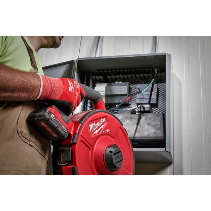 Пристрій акумуляторний для протягування кабелю MILWAUKEE, M18 FPFT-202 ST Set, 36м (зарядний пристрій M12-18 FC, 2 акумулятори M Пристрій акумуляторний для протягування кабелю MILWAUKEE, M18 FPFT-202 ST Set, 36м (зарядний пристрій M12-18 FC, 2 акумулятори M
