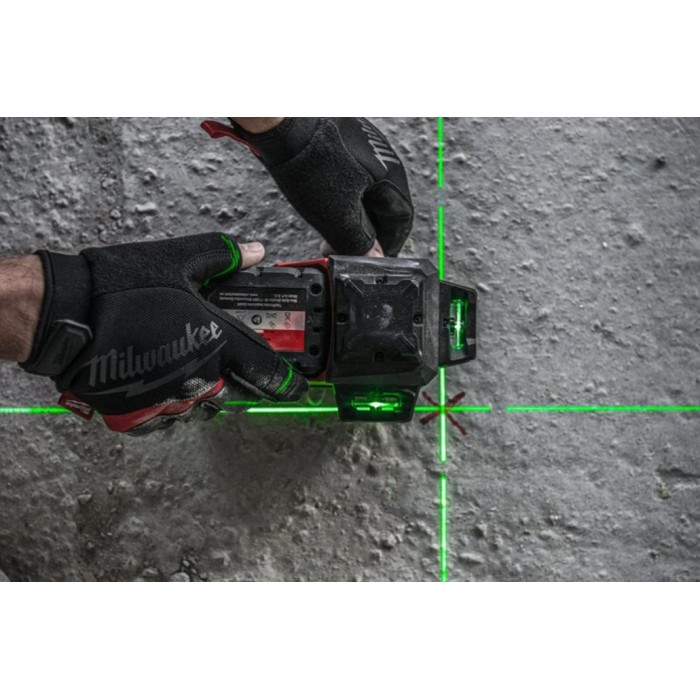 Нівелір 3D лазерний акумуляторний MILWAUKEE, M12 3PL-0C (360 градусів, зелений промінь) (каркас, аксесуари, кейс) Нівелір 3D лазерний акумуляторний MILWAUKEE, M12 3PL-0C (360 градусів, зелений промінь) (каркас, аксесуари, кейс)