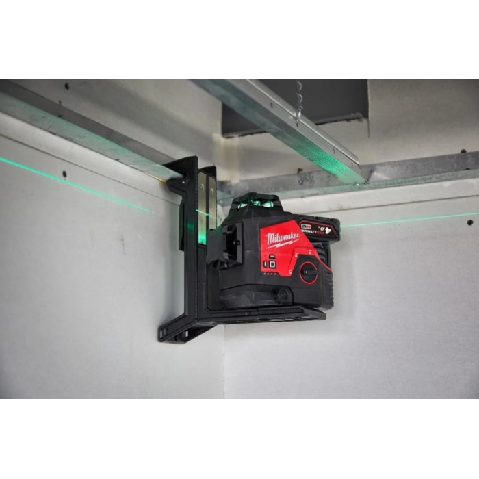 Нівелір 3D лазерний акумуляторний MILWAUKEE, M12 3PL-0C (360 градусів, зелений промінь) (каркас, аксесуари, кейс) Нівелір 3D лазерний акумуляторний MILWAUKEE, M12 3PL-0C (360 градусів, зелений промінь) (каркас, аксесуари, кейс)