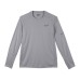 Футболка MILWAUKEE, WWLSG-XXL дихаюча з довгим рукавом, сіра, (розмір XXL)