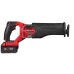 Пила шабельна акумуляторна безщіткова MILWAUKEE, M18 FHZ-502X (зарядний пристрій M12-18 FC, 2 акумулятори М18 В5 5Аг, полотно, H