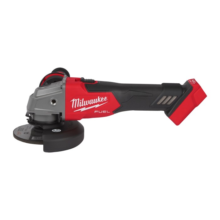 Шліфмашина кутова - болгарка акумуляторна безщіткова MILWAUKEE, M18 FSAG125X-0X, діаметр 125мм (каркас, антивібраційна бокова ру Шліфмашина кутова - болгарка акумуляторна безщіткова MILWAUKEE, M18 FSAG125X-0X, діаметр 125мм (каркас, антивібраційна бокова ру