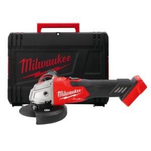 Шліфмашина кутова - болгарка акумуляторна безщіткова MILWAUKEE, M18 FSAG125XB-0X, 1200Вт, діаметр 125мм (каркас, антивібраційна