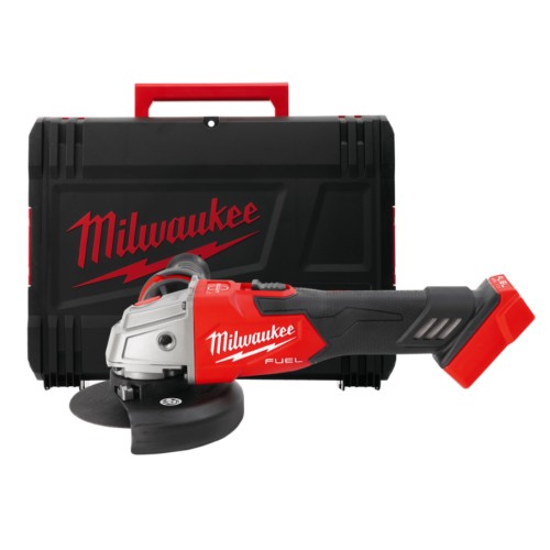 Шліфмашина кутова - болгарка акумуляторна безщіткова MILWAUKEE, M18 FSAG125XB-0X, 1200Вт, діаметр 125мм (каркас, антивібраційна