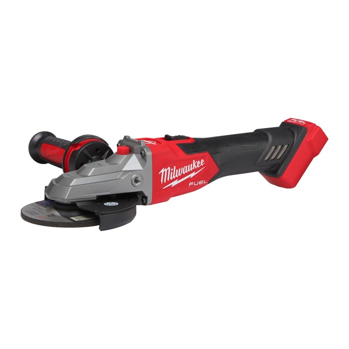 Шліфмашина кутова - болгарка акумуляторна MILWAUKEE M18 FSAGF125XB-0X, 1200Вт, діаметр 125мм (антивібраційна бокова рукоятка, за Шліфмашина кутова - болгарка акумуляторна MILWAUKEE M18 FSAGF125XB-0X, 1200Вт, діаметр 125мм (антивібраційна бокова рукоятка, за